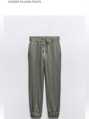 Zara Jogger Pajama Pants S